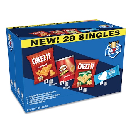 Kelloggs MVP Singles Variety Pack, 28.1 oz, PK28 2410011461